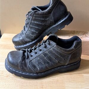 Dr. Martens Black Leather Shoes Sz 13